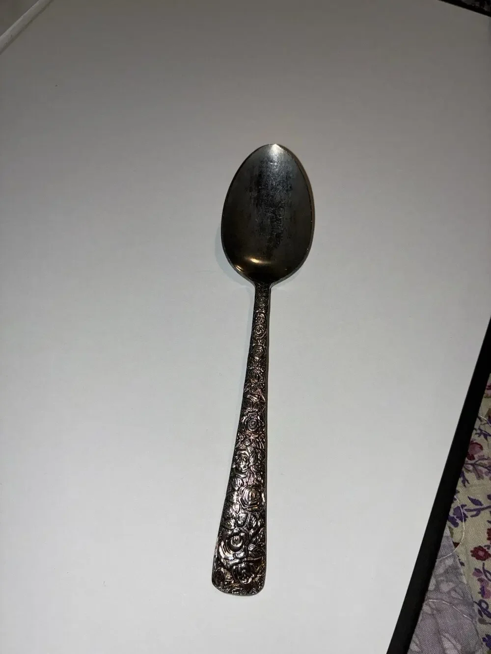 Vintage Cellini Romanesque Dinner Spoons